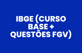 IBGE (Curso base + Questões FGV)