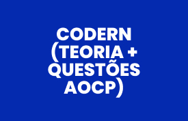 CODERN (teoria + questões AOCP)