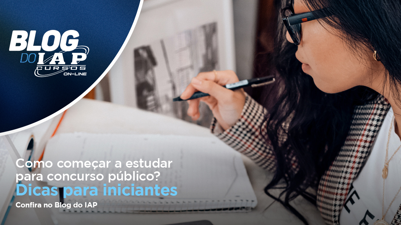 Como começar a estudar para concurso público?