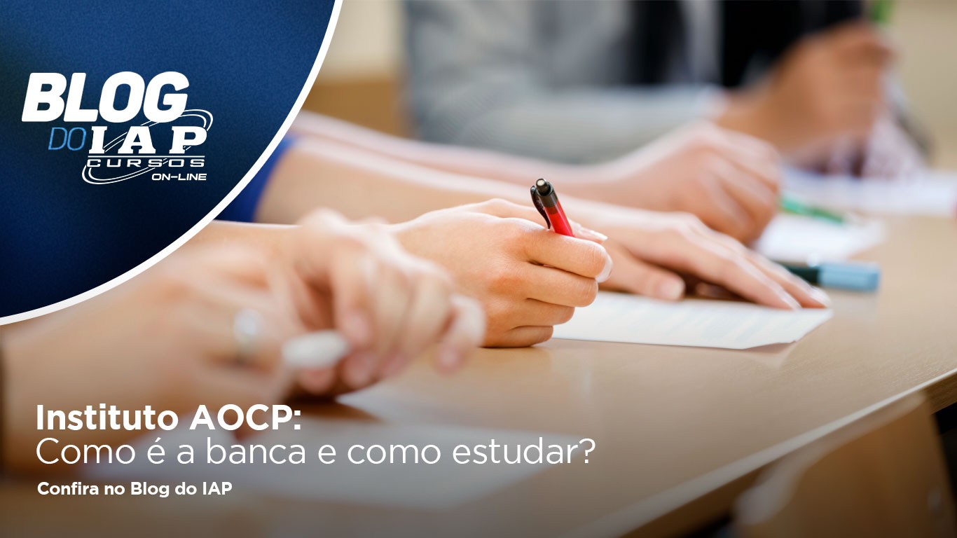 Instituto AOCP: Como é a banca e como estudar? 