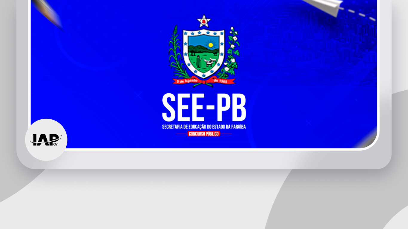 Concurso SEE PB: até 6 MIL aprovados!