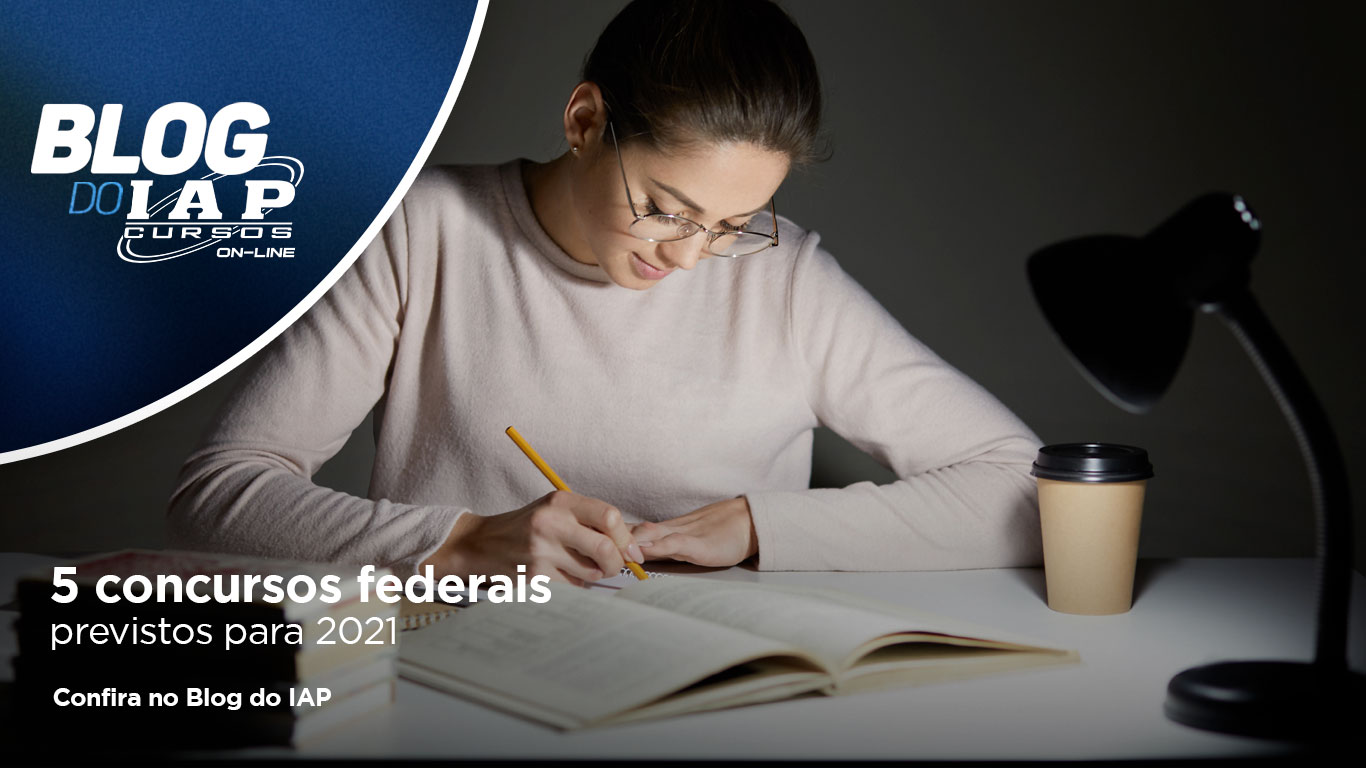 5 concursos federais previstos para 2021