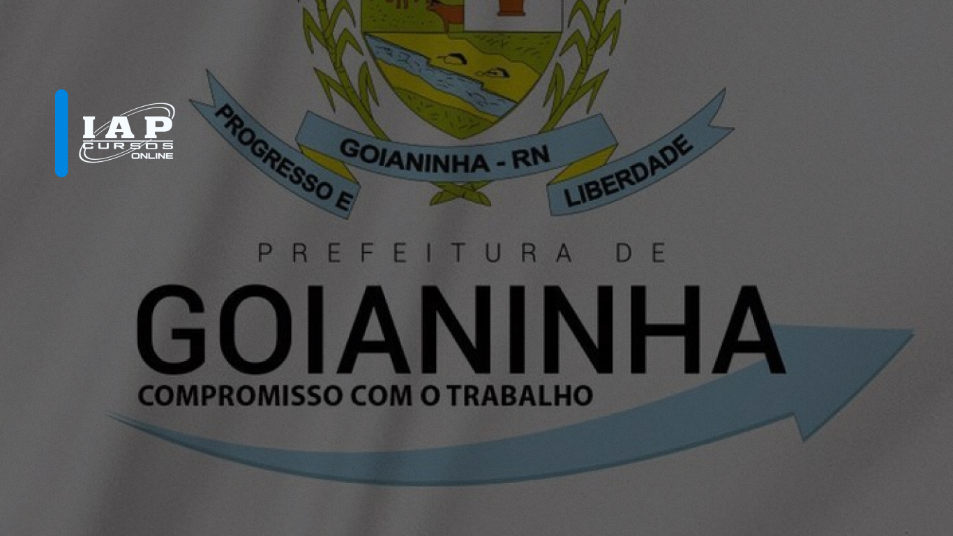 Prefeitura de Goianinha esclarece erro no termo de dispensa de licitação do concurso de Guardas Municipais!