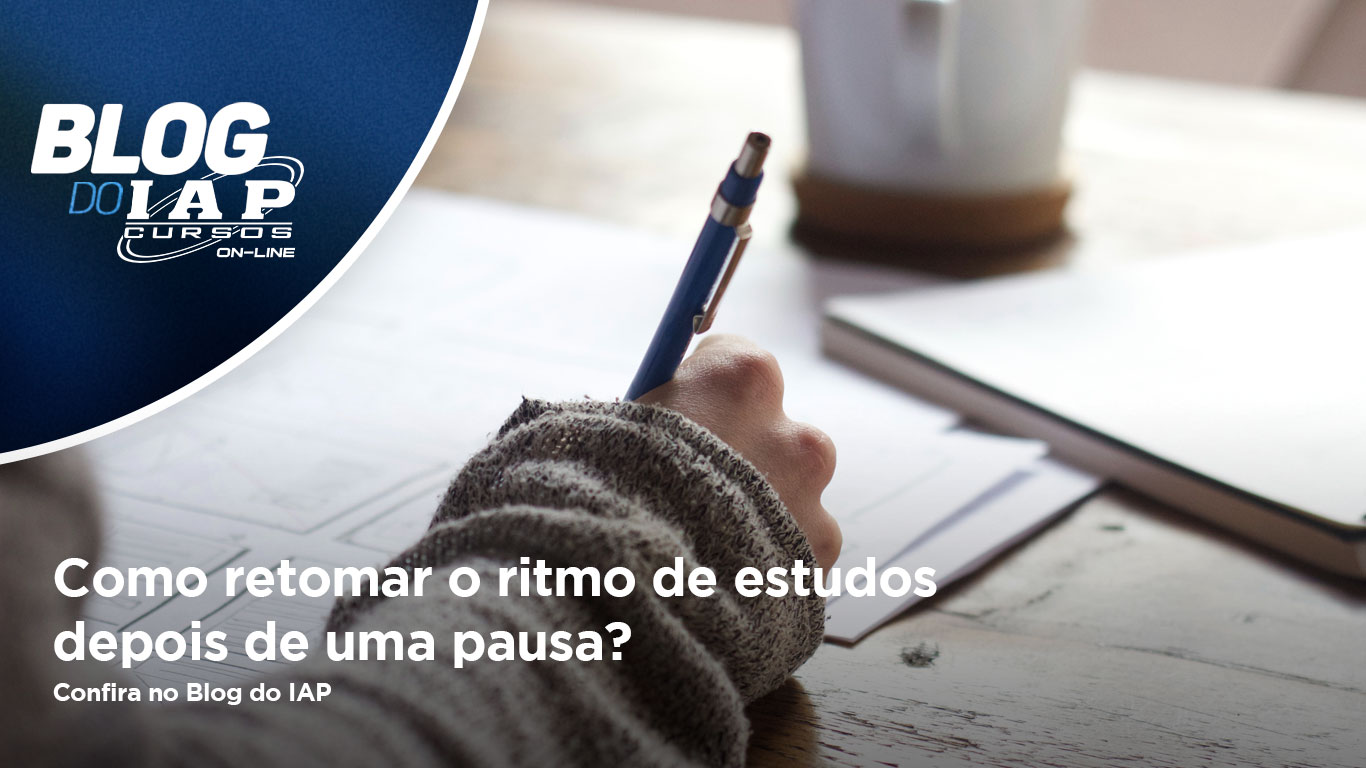 Como retomar o ritmo de estudos depois de uma pausa?