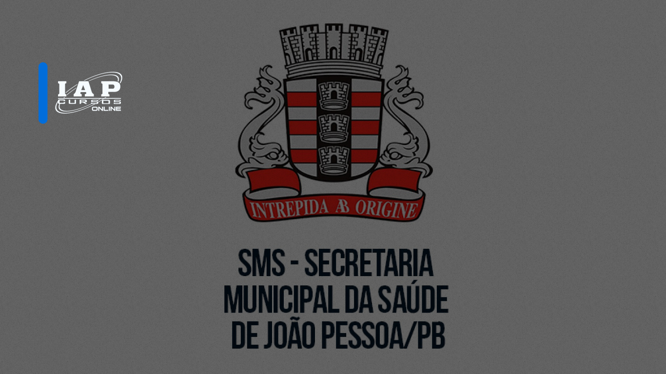 Concurso SMS João Pessoa: secretário anuncia novo certame!