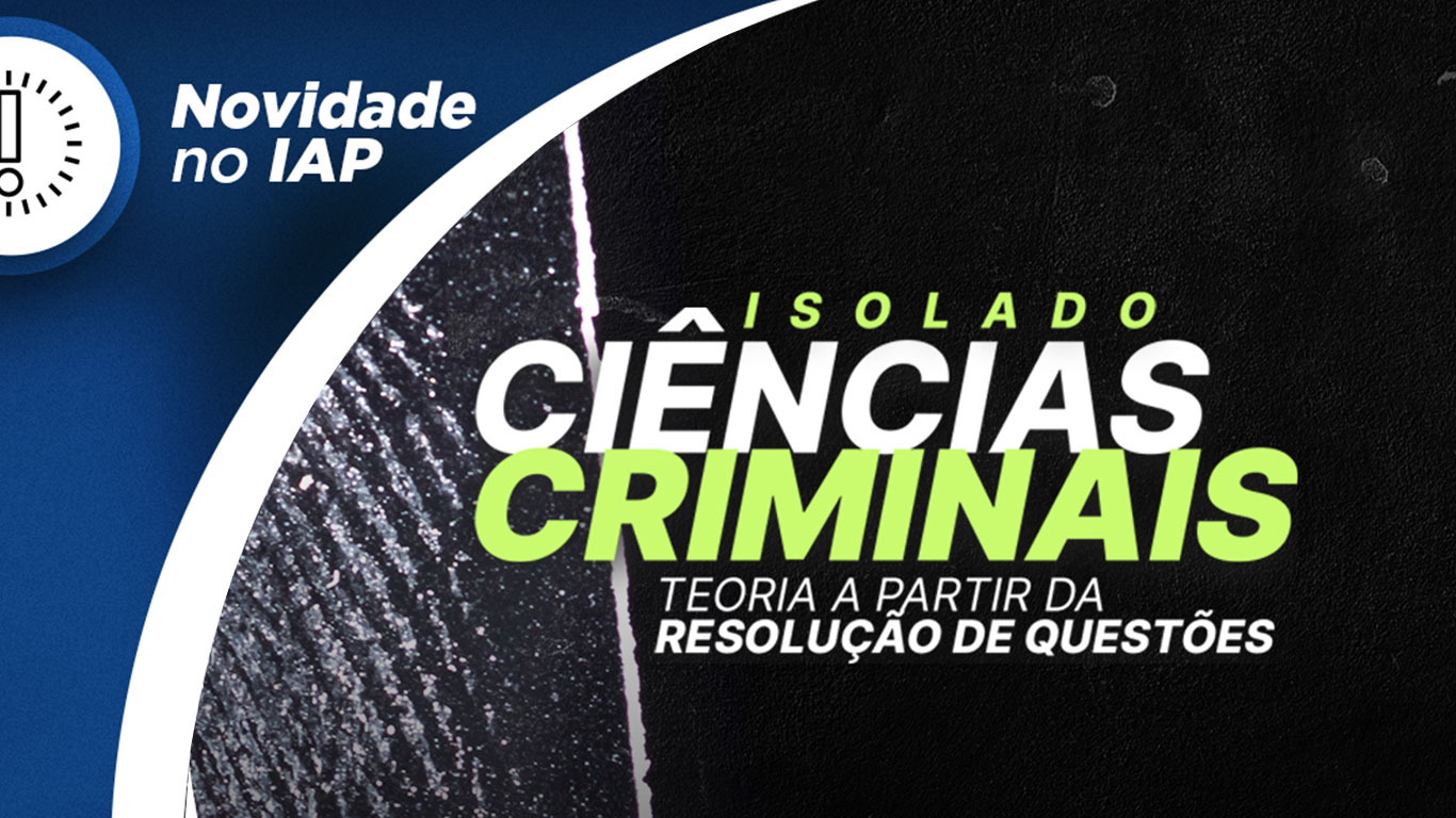 Lançamento: Isolado de Ciências Criminais