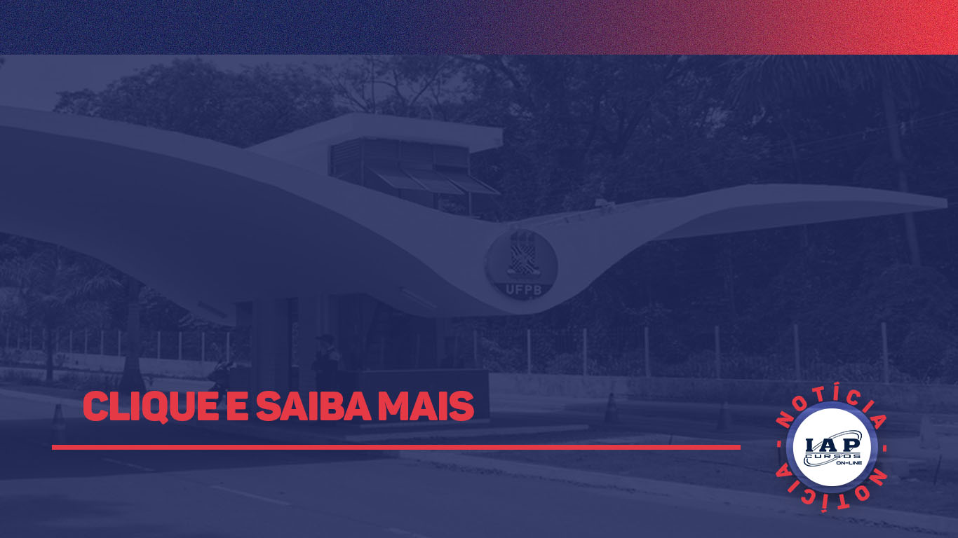 UFPB contrata banca organizadora para novo concurso público com 92 vagas. Turmas online em breve!