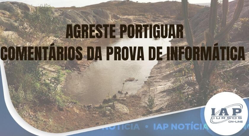 Pref. Agreste potiguar - Guarda municipal - Comentários da prova de informática - Prof. Franklin