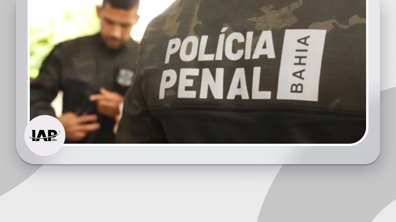 Concurso Polícia Penal BA: edital é publicado com 287 vagas.